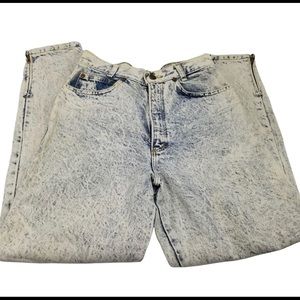 Vintage stone wash palmetto mom jeans